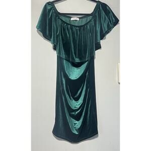 My Bump Maternity Dress Velvet - Premium Soft Stretch Baby Shower Photography